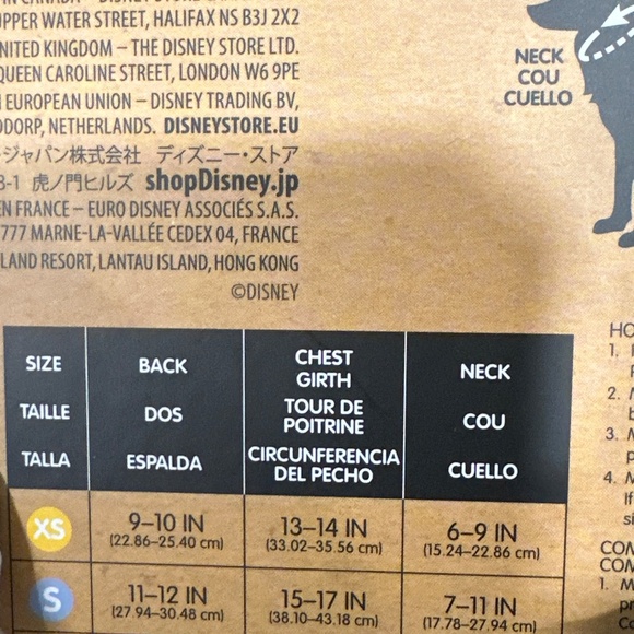 Disney Parks Disney Tails Haunted Mansion HATBOX GHOST Pet Costume & Toy XS NEW - Picture 14 of 15